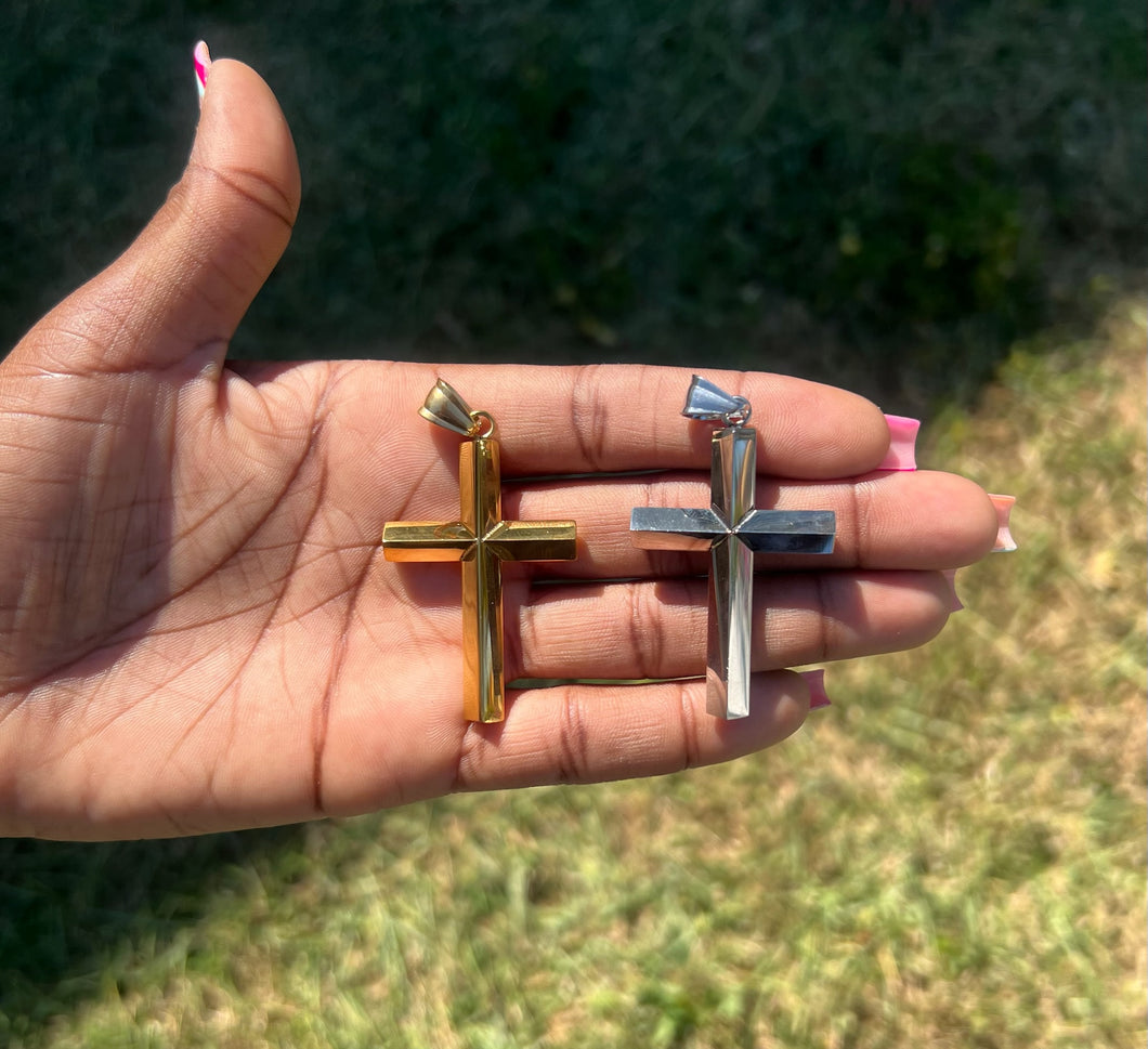 Bold Cross Necklace