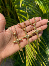 Load image into Gallery viewer, Knotted Cross Necklace
