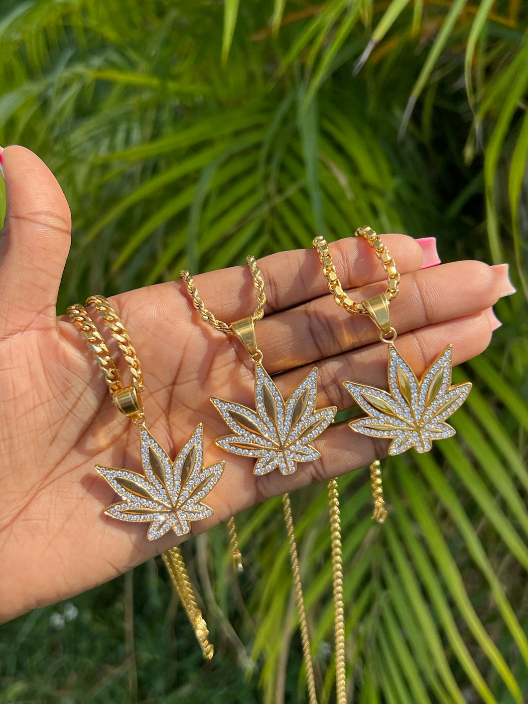 Mini Weed Necklace