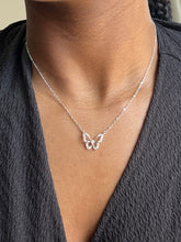 Load image into Gallery viewer, Sterling Silver Butterfly Necklace
