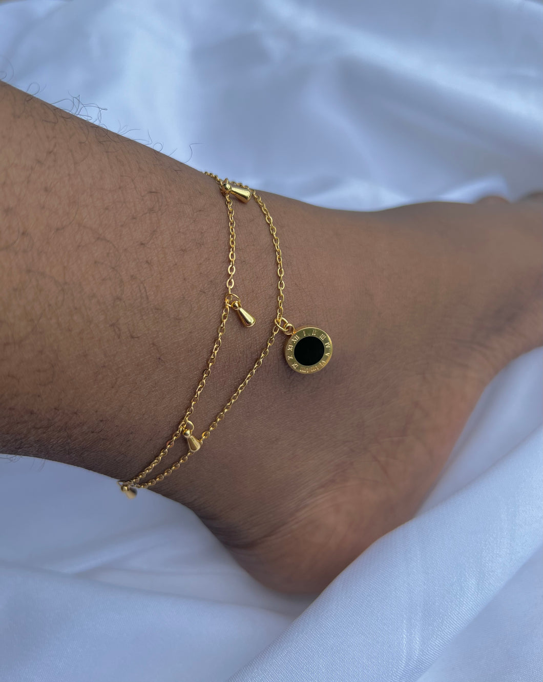 Simple Charm Anklet