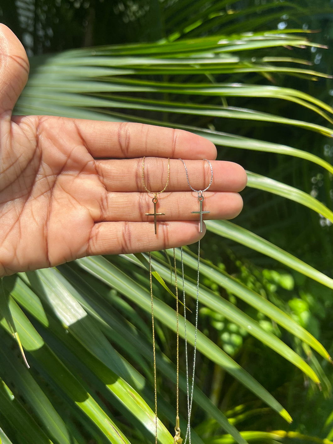 Tiny Cross Necklace