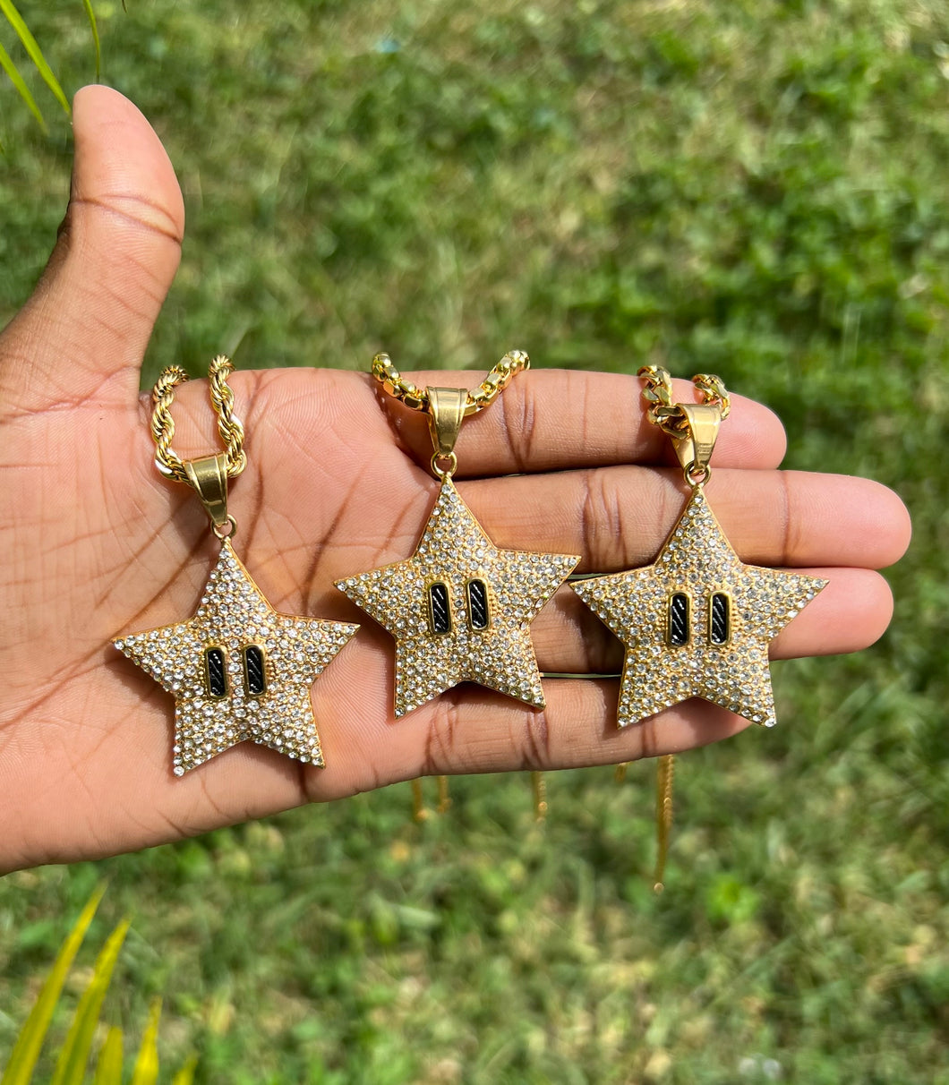 Gold Star Necklace