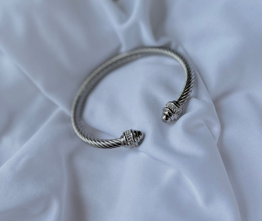 Silver Cuff Bangle