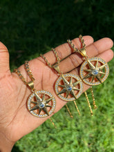 Load image into Gallery viewer, Compass Necklace
