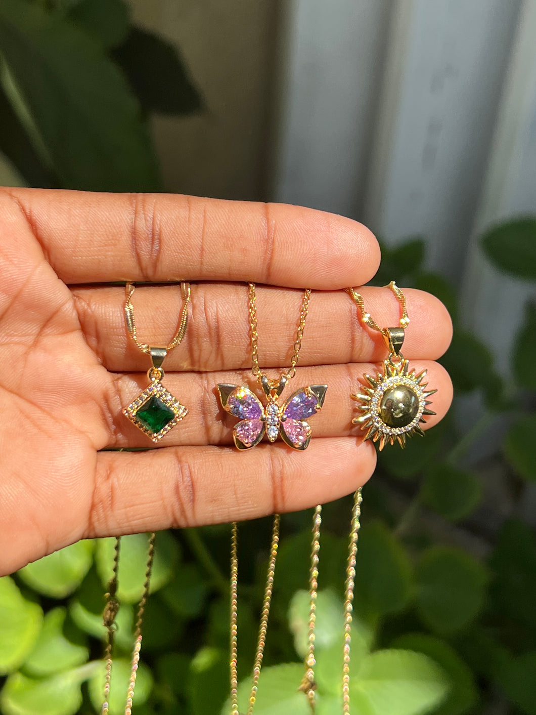 Colorful Butterfly Necklace