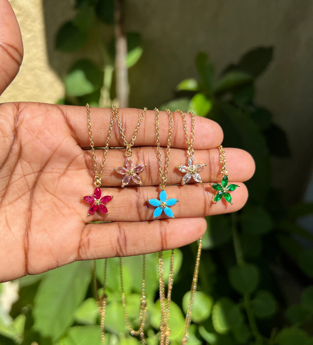 Rainbow Star Necklaces