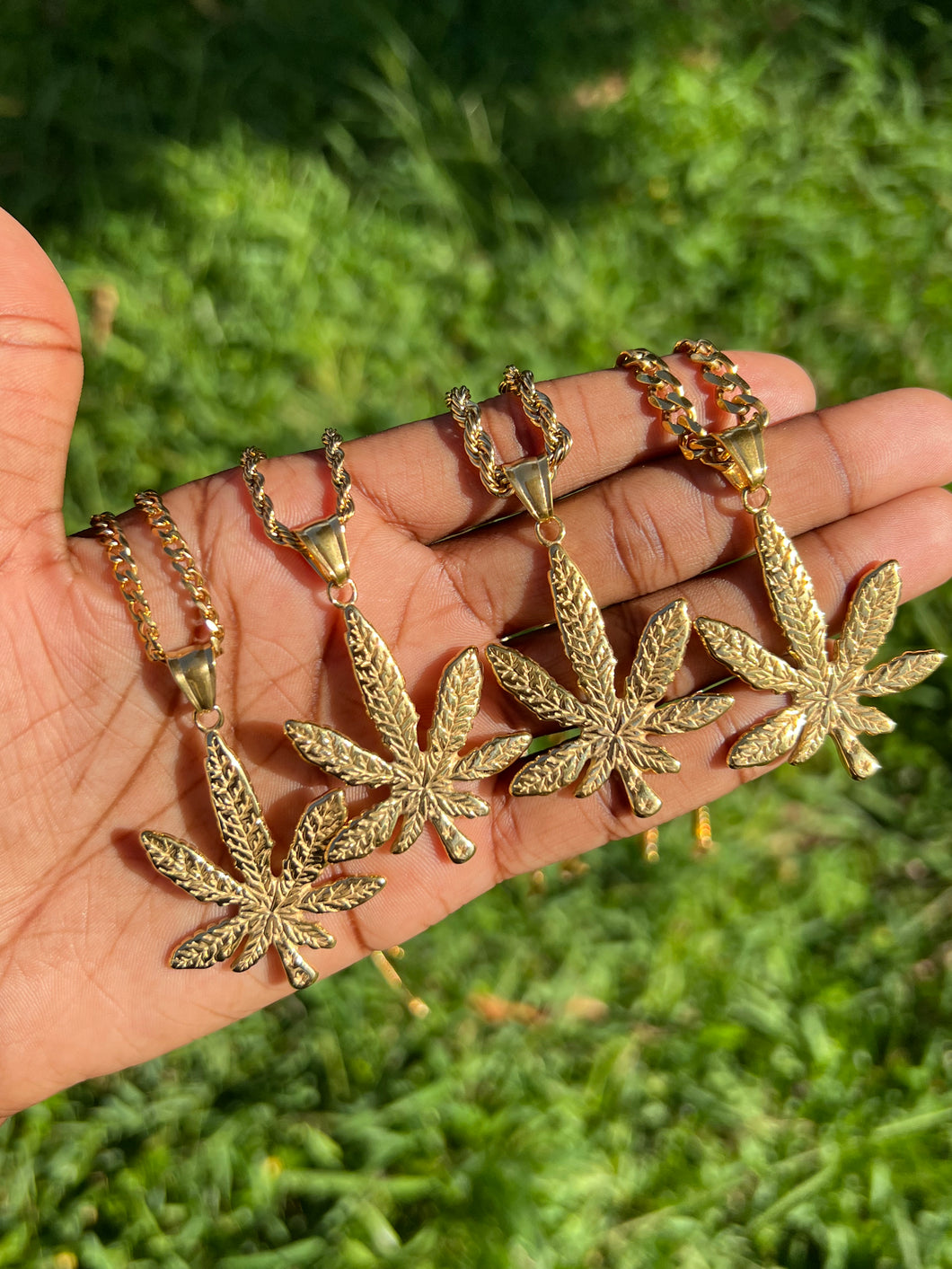 Gold Mary Jane Necklace